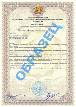 Приложение 1 Лысьва Сертификат ГОСТ РВ 0015-002